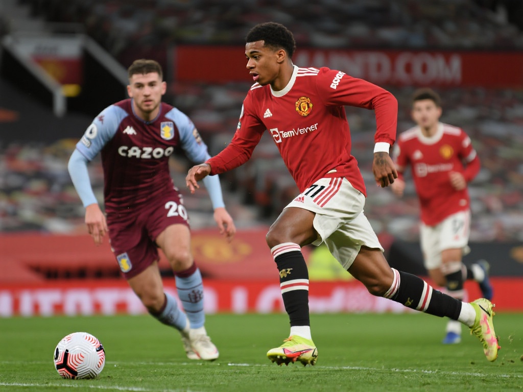 在2022-2023赛季曼联对阵维拉的一